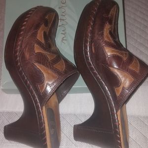 Nurture Womens Olive Green Shoes Sz 7.5